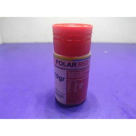 Jual Artemia Polar Red Instan Gram Netto Shopee Indonesia