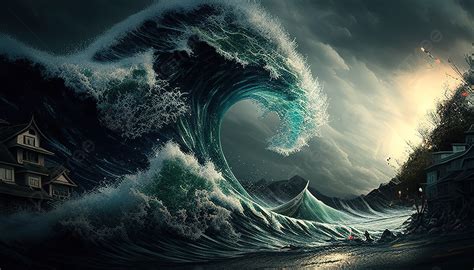 Tsunami Wallpaper