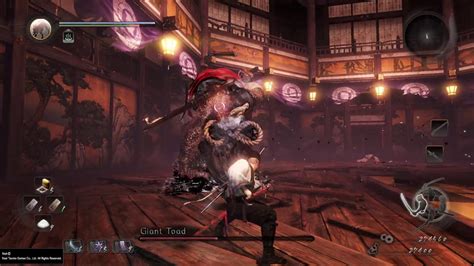 Nioh Ps Giant Toad Boss Youtube