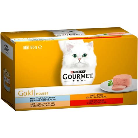 Kattmat Mixade smaker 4 p 340g Gourmet Handla mat online från din