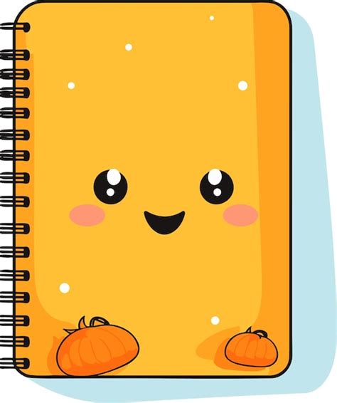 Un Solo Cuaderno De Dibujos Animados En Espiral Aislado Sobre Un Fondo