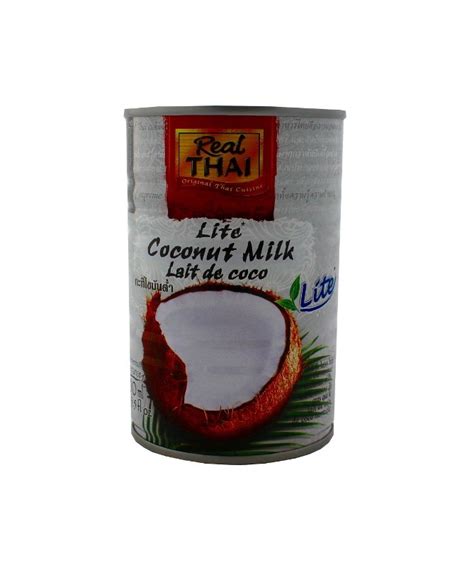 Mléko kokosové Lite 400ml Real Thai