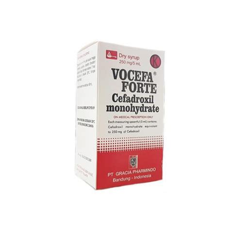 Vocefa Forte Dry Sirup 60 Ml Kegunaan Efek Samping Dosis Dan Aturan