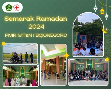 Aksi Nyata Semarakkan Bulan Ramadan Bersama PMR MTsN 1 Bojonegoro MTs