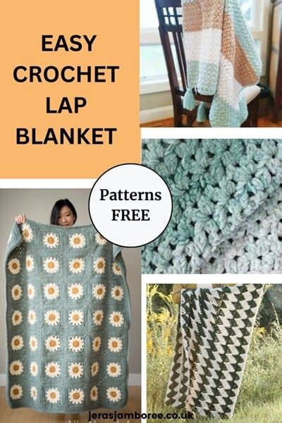 11 Free Crochet Lap Blanket Patterns Jera S Jamboree