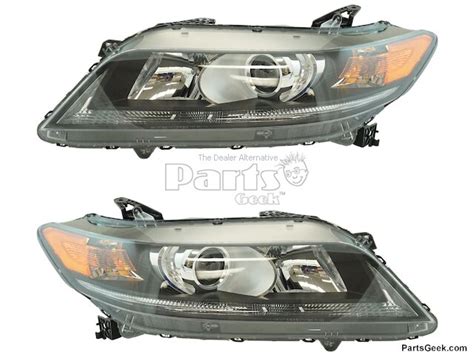 Honda Accord Headlight Assembly Body Electrical Action