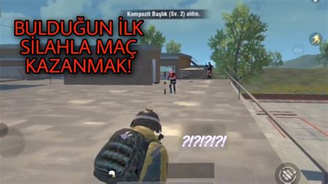 SADECE İLK BULDUĞUN SİLAH İLE MAÇ KAZANMAK PUBG MOBİLE Lite YouTube