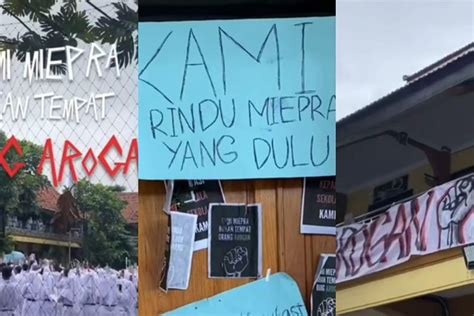 Viral Aksi Demo Siswa Sman Turen Malang Desak Pemakzulan Kepala Sekolah