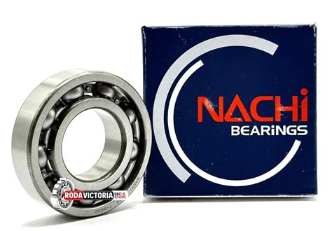 NACHI 6206 C3 DEEP GROOVE BALL BEARING OPEN TYPE NO SEALS 30x62x16 Mm