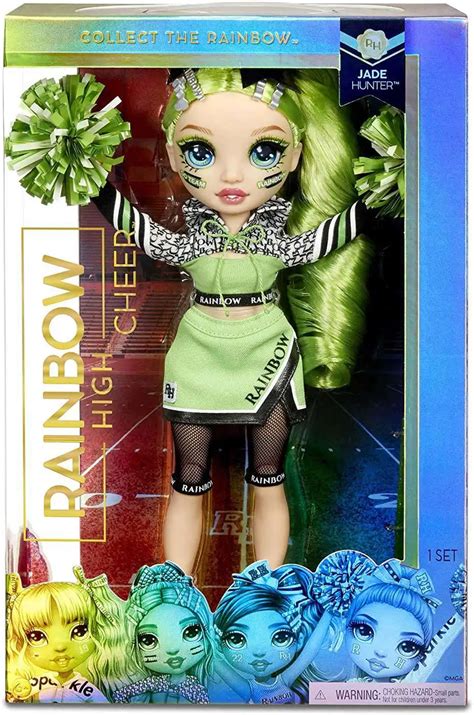 Rainbow High Cheer Jade Hunter Doll MGA Entertainment - ToyWiz