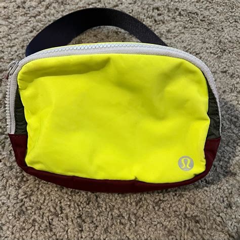 Rare Lululemon Everywhere Neon Belt Bag Gem