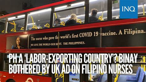 PH A Labor Exporting Country Binay Bothered By UK Ad On Filipino