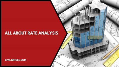 What Is Rate Analysis Rate Analysis Of Earth Work Brick Concrete And Plaster October 2023