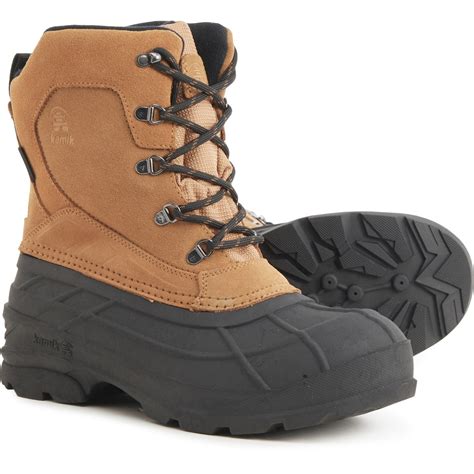 Kamik Fargo Snow Boots For Men Save 40