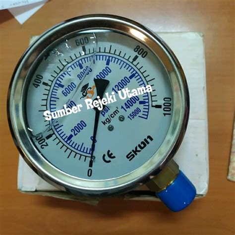 Jual Pressure Gauge Raket SKON 4 Inch 15000 Psi Di Lapak Sumber