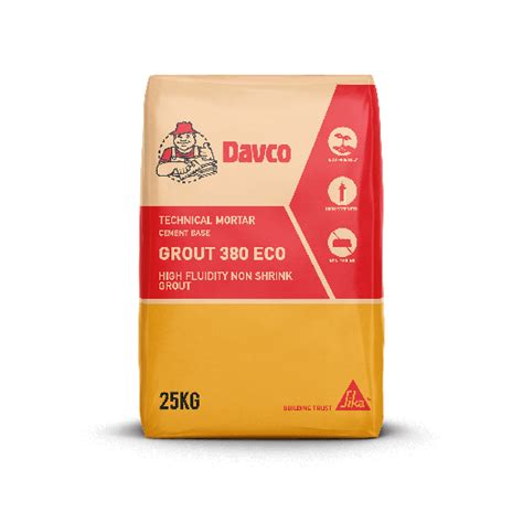 Davco Grout 380 Eco 25kg SIKA