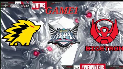 Mpl Indonesia S Onic Vs Bigetron Game Caster English Week