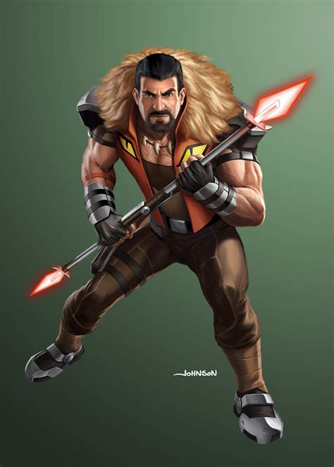 Scott Johnson on Twitter: "My Kraven the Hunter artwork for Marvel, 2014. I was told to put his ...