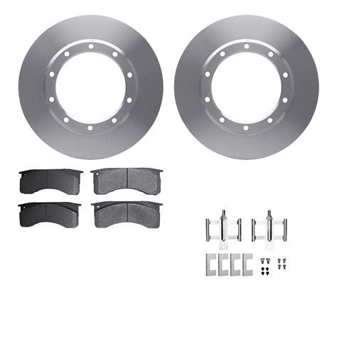 Dynamic Friction Company Rear Brake Rotors With Advanced Brake