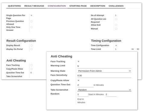 Online Exam Protection Anti Cheating Openeducat