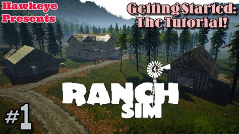 Ranch Simulator 1 Getting Started The Tutorial YouTube