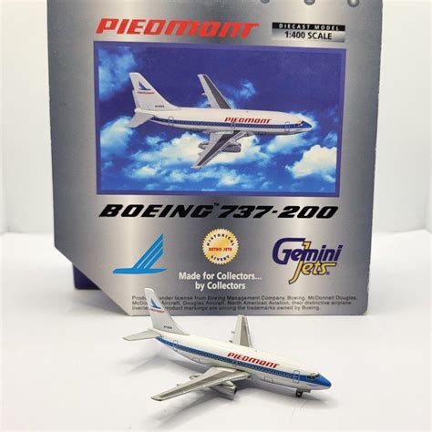 Gemini Jets Piedmont Airlines N N Boeing Bedfordshire