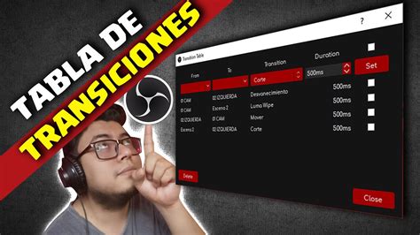 Configurar Distintas Transiciones En Obs Mejor Que Transition Matrix