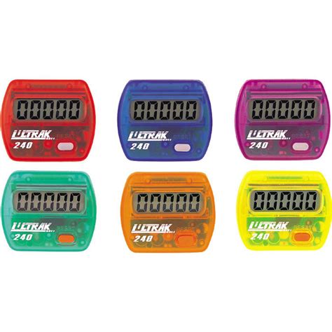 Step Counters Set Of 6 Colours Shop By Category Sports Accessories