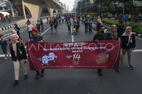 Kampanye Penggunaan Hak Pilih Dalam Pemilu Antara Foto