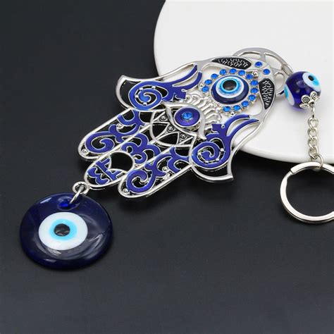 Hand Of Fatima Hamsa Hand Evil Eye Fit Women Cufflinks Wall