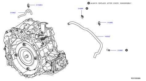 Nissan Altima Automatic Transaxle Remanufactured Cvt Engine