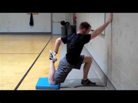 Kneeling Hip Flexor Quad Stretch YouTube