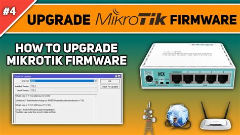 How To Upgrade Mikrotik Routeros And Firmware Mikrotik Tutorial 4