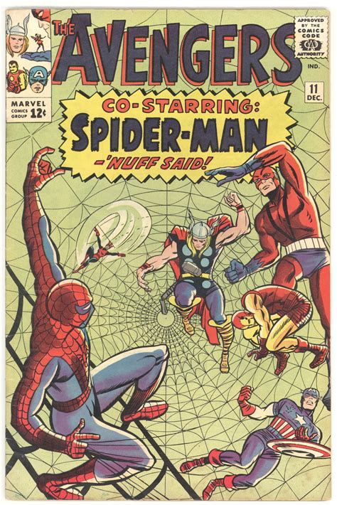 The Avengers Early Spider Man Appearance Comic Books