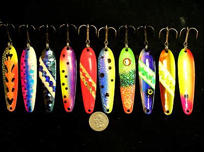 Spoons Trout Trolling Spoons Downrigger Fishing Lure