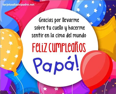 Las Mejores Tarjetas De Cumpleaños Para Tu Padre Cumple De Papá 🎂