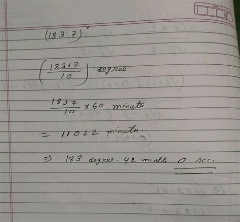 Q4 Express The Following Angles In Degree Minute And Second D 1837