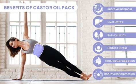 Amazon Castor Oil Pack Wrap Castor Oil Pack For Liver Detox