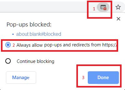 How To Allow Or Block Pop Ups In Chrome Browser Javatpoint