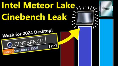 Intel Meteor Lake Cinebench Leak Too Weak For A Desktop Flagship