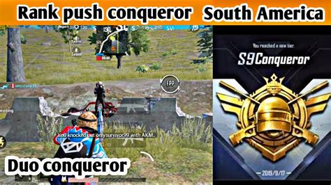 Conqueror Rank Push Duo Conqueror Rank Push 2vs1 Conqueror Lobby How