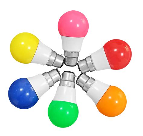 COMPACT 2.8W COLOURED BULB - Compact