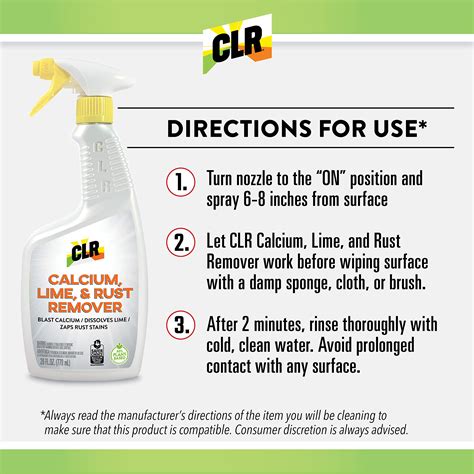 Clr Calcium Lime Rust Remover Barcode