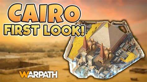 Warpath All New Cairo Map Buildings Update Youtube