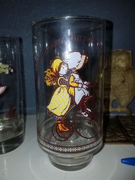 Vintage Holly Hobbie Drinking Glasses Holly Hobbie Etsy