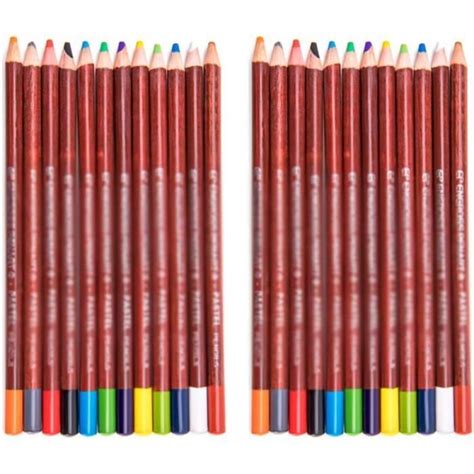 Szwh Couleurs Pi Ces Crayons Pastel Doux Bois Peau Pastel