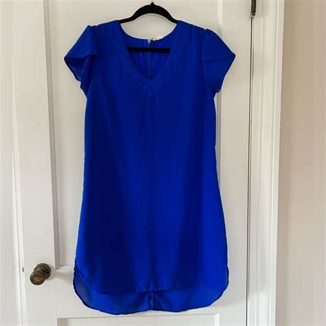 Dresses Royal Blue Shift Dress Poshmark