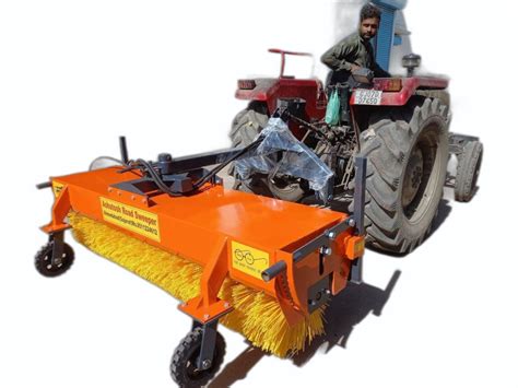 Tractor Mounted Sweeping Machine At Rs 121000 Tractor Mounted Road