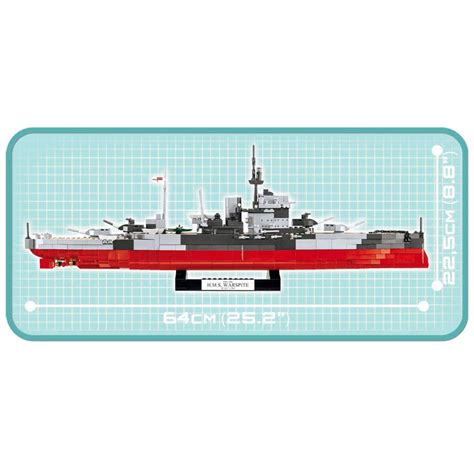Cobi 4820 Hms Warspite Klemmbausteine Ludibrium