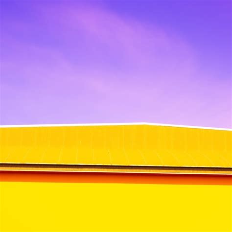 Premium Photo Geometry Yellow Architecture Summer Minimal Concept